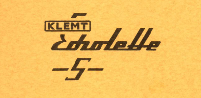 Klemt echolette logo