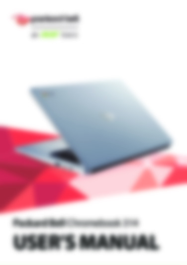 Packard Bell Chromebook CB314-002 Touch