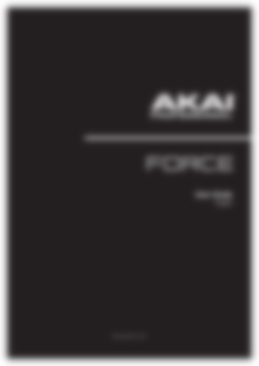 AKAI FORCE 3.05