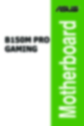B150M PRO GAMING