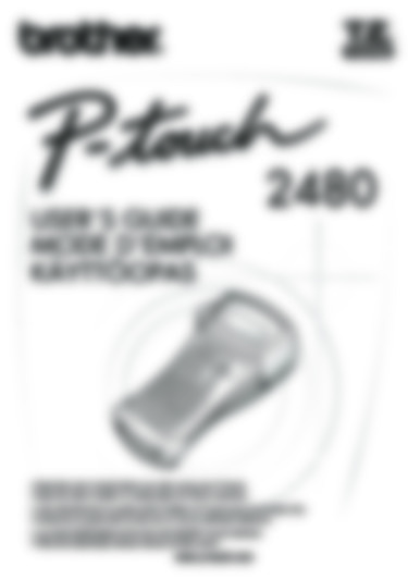 P-Touch 2480