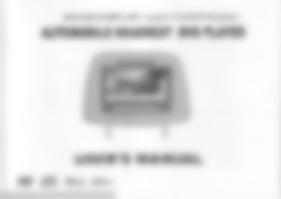 AUTOMOBI!.E HEADREST DVD PLAY