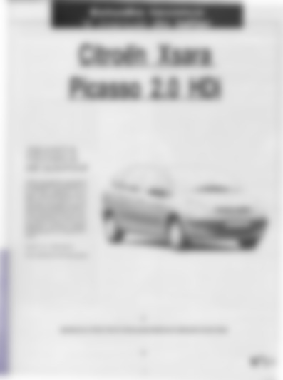 Xsara Picasso 2.0 HDI 2001