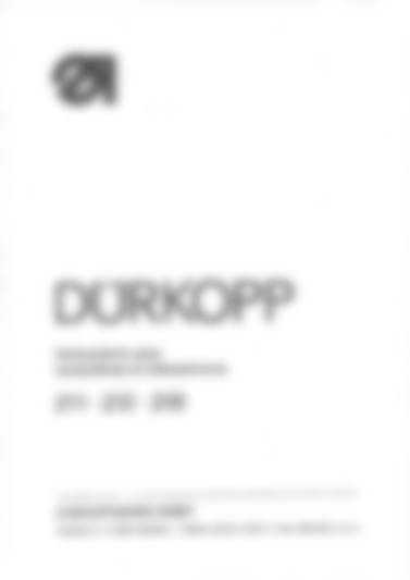 Durkopp Adler 212