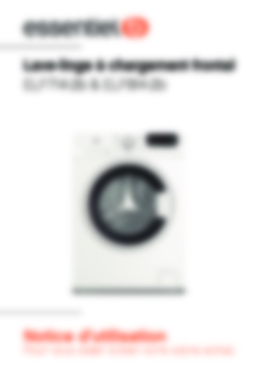 B ELF 814-2b Lave-linge