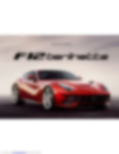 2012 F12 Berlinetta