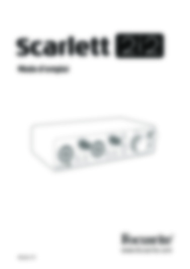 Scarlett 2I2