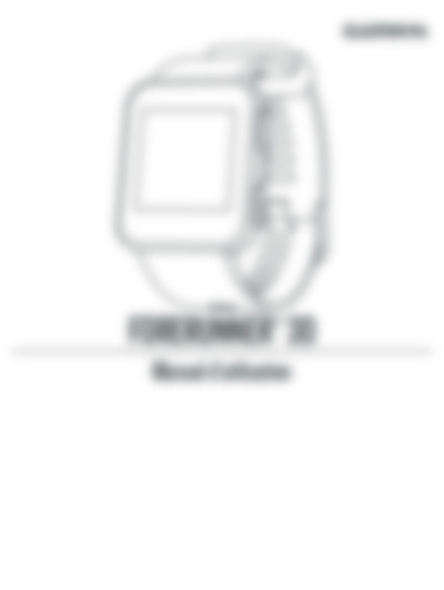 Forerunner 30
