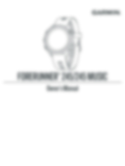 Forerunner 245