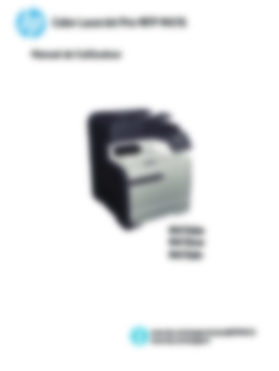 LaserJet Pro Color MFP M476