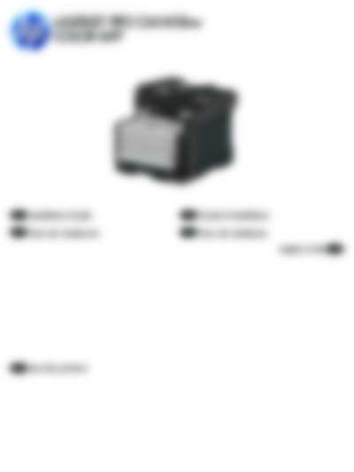 Laserjet Pro CM1415fnw
