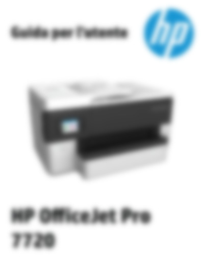 OfficeJet Pro 7720