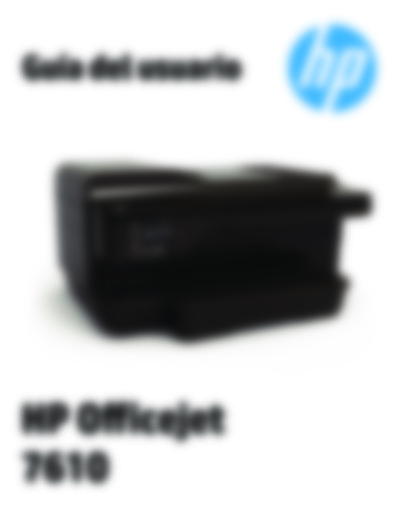 OfficeJet 7610 Series
