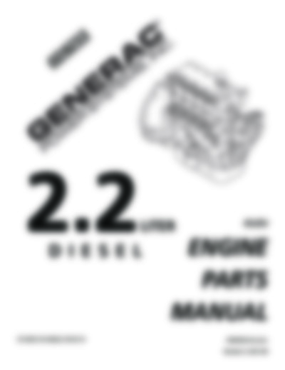 ISUZU 2.2L DIESEL