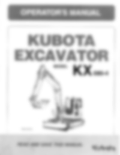 KX080 4
