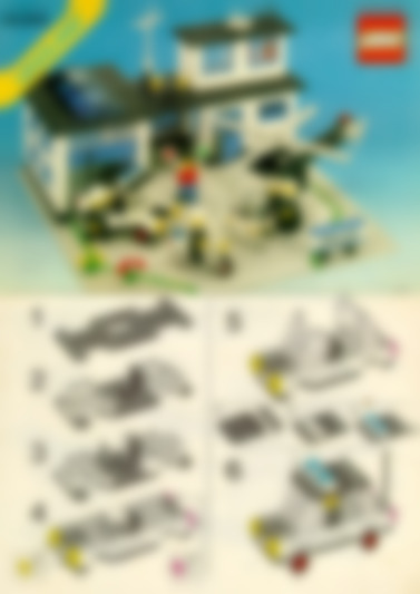 set 6384 Town Police Station