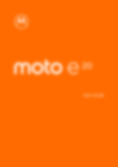 Moto e20