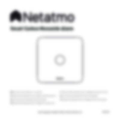NCO01 - Smart Carbon Monoxide Alarm