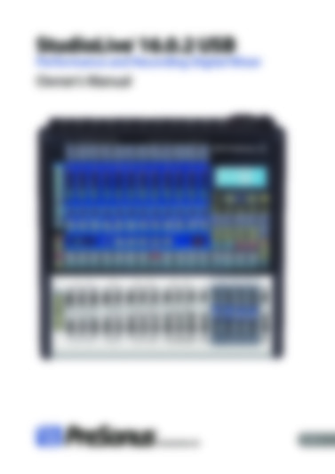 Presonus studiolive 16.0.2
