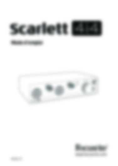 scarlett4i4