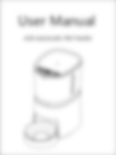 Automatic cat feeder