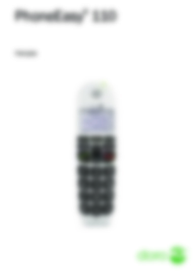 phoneeasy 110