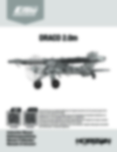 E-flite DRACO 2.0m Smart BNF Basic