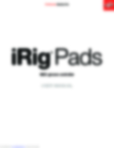 irig pads
