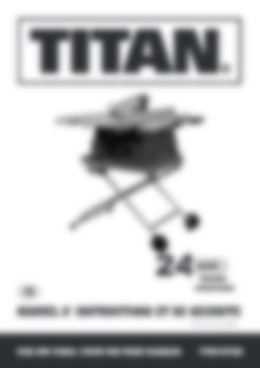 scie sur table 1500w sur pied pliable ttb343tas