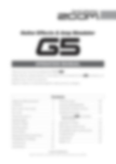 zoom g5